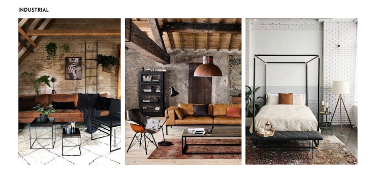 Referências de decoração no estilo Industrial
