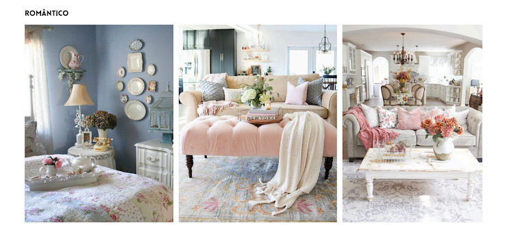 Referências de decoração no estilo Romântico | Provençal